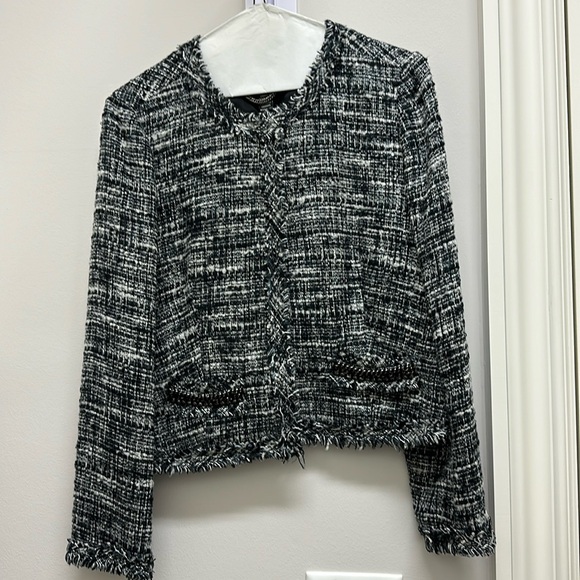 J Crew cropped 3/4 sleeve lady blazer - Picture 1 of 7